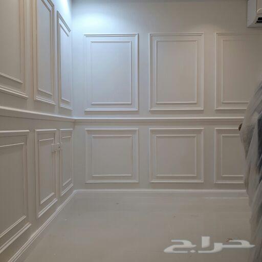 ديكورات جبس براويز جدريات أسقف وقواطع جبس بور