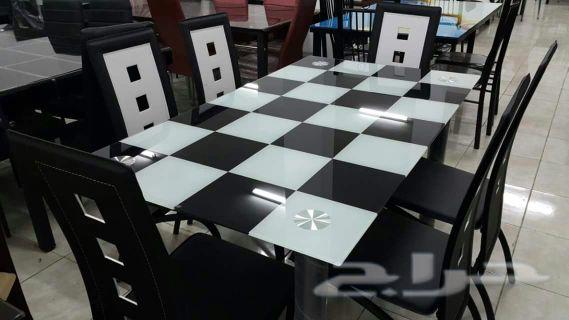 عروض خاصه ومميزه طاوله طعام 6كراسي كلاسيك جدي