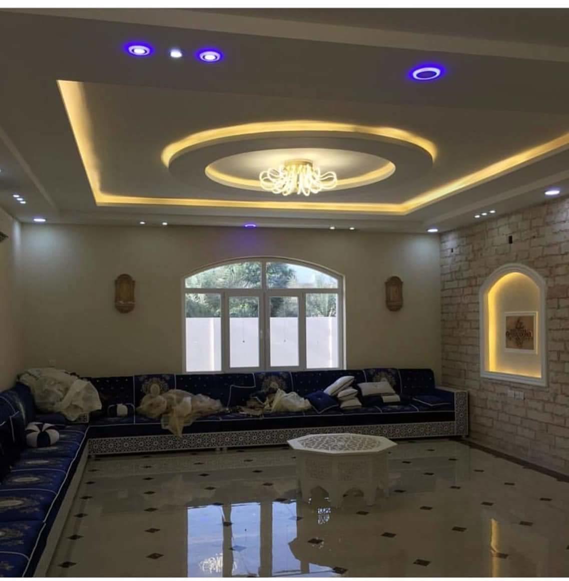 ديكورات الجبس سقف مستغار