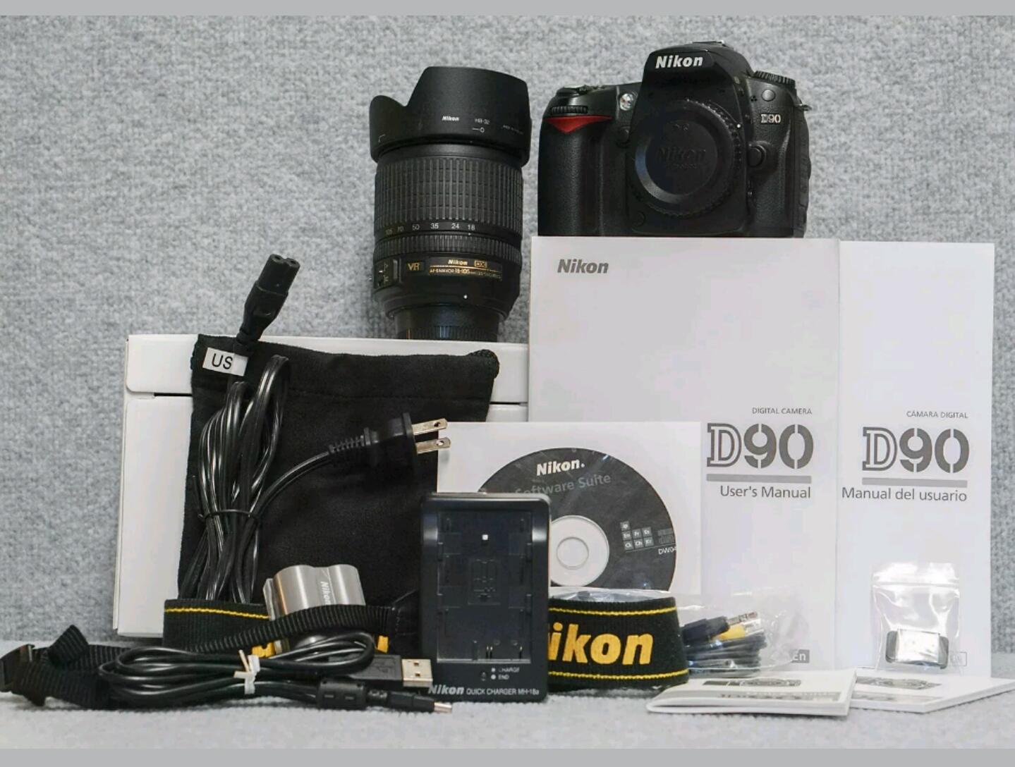 كاميرا احترافيه نيكون D90