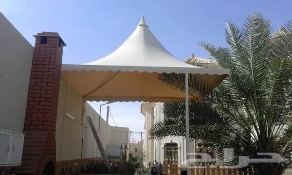 مظلات وسواتر الطائف مظلات سيارات الطائف ومكة