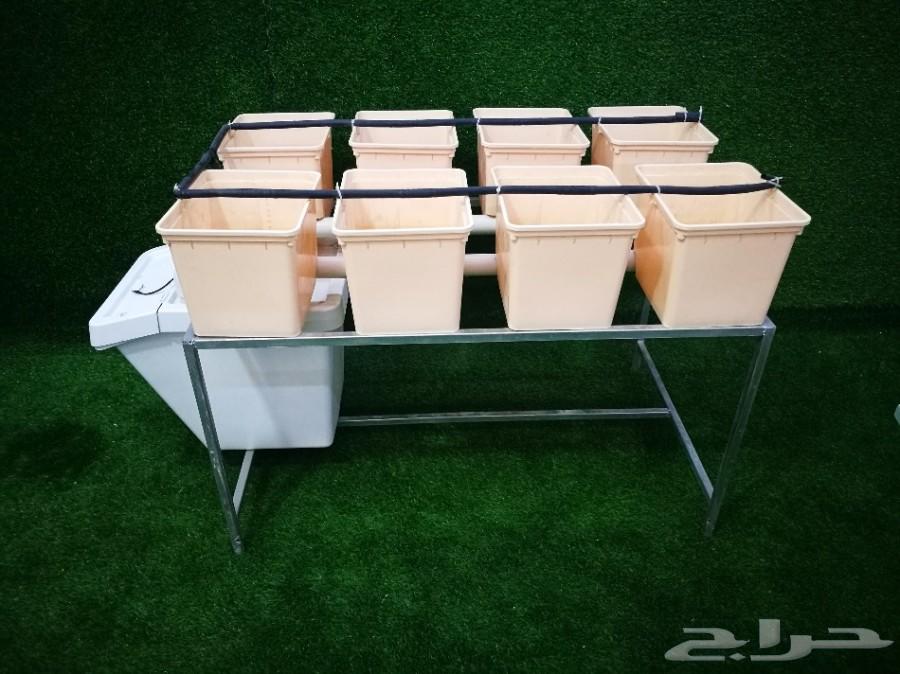 طاولة زراعة مائية نظام دتش بوكيت عدد 8 احواض