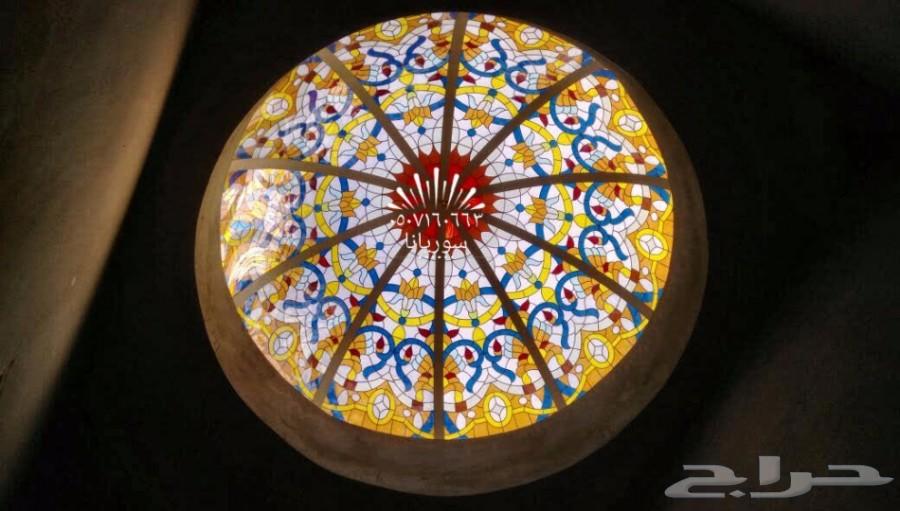 قبب الزجاج المعشق جده مكه الطايف ابها نجران