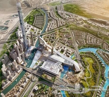 شقق للبيع مطلع على برج الخور وبرج خليفه