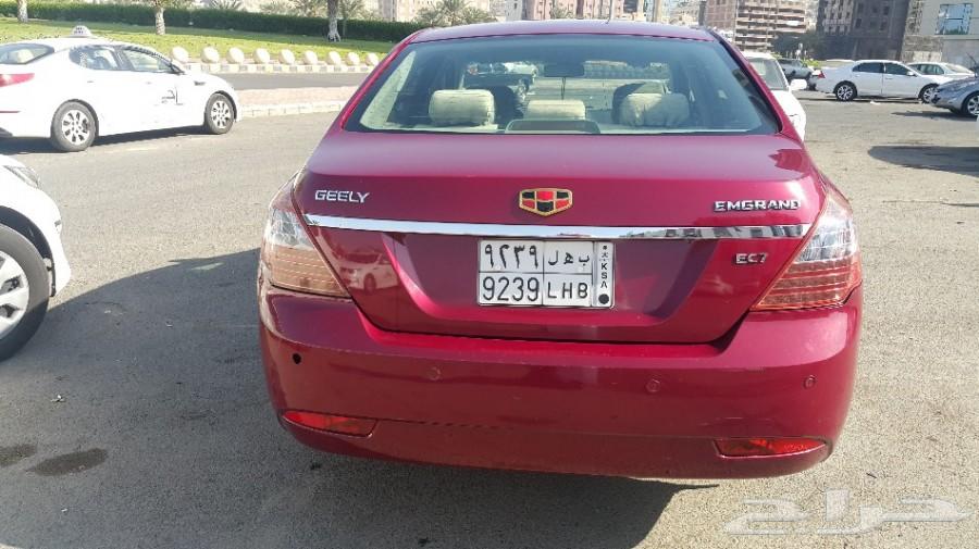 جيلي EC7 2013 (فل كامل) خالية من الرش