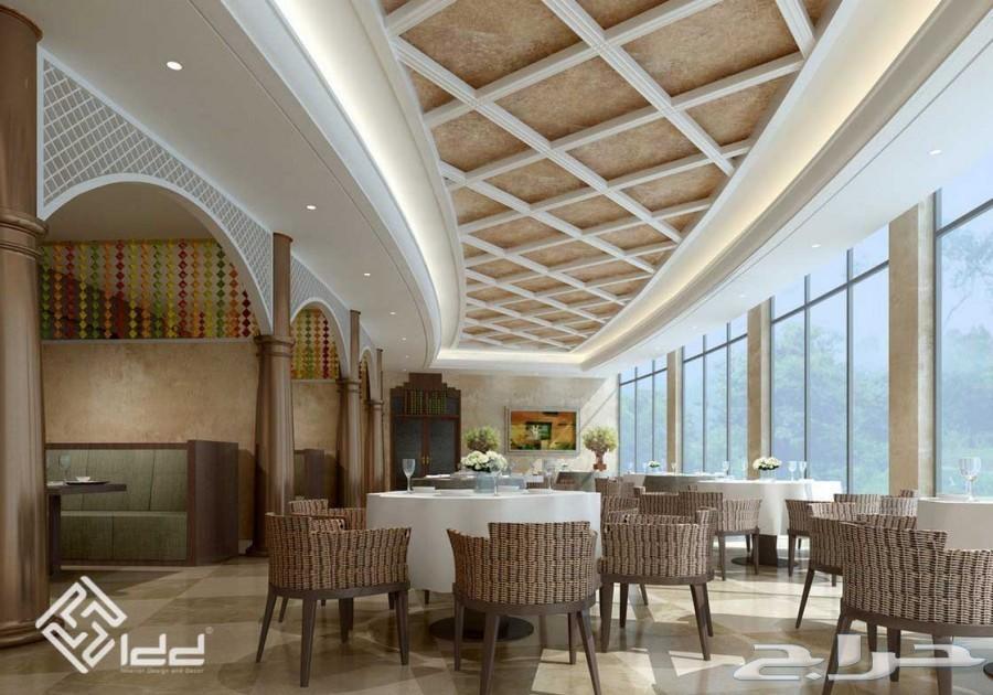 تخصص تصميم ديكور كوفي شوب مقاهي مطاعم 2018