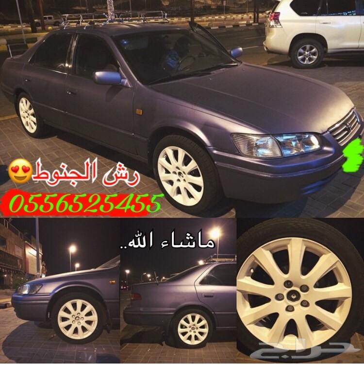 بخاخ مطاطي لرش الجنوط والبدي يتحول جلاده لاصق