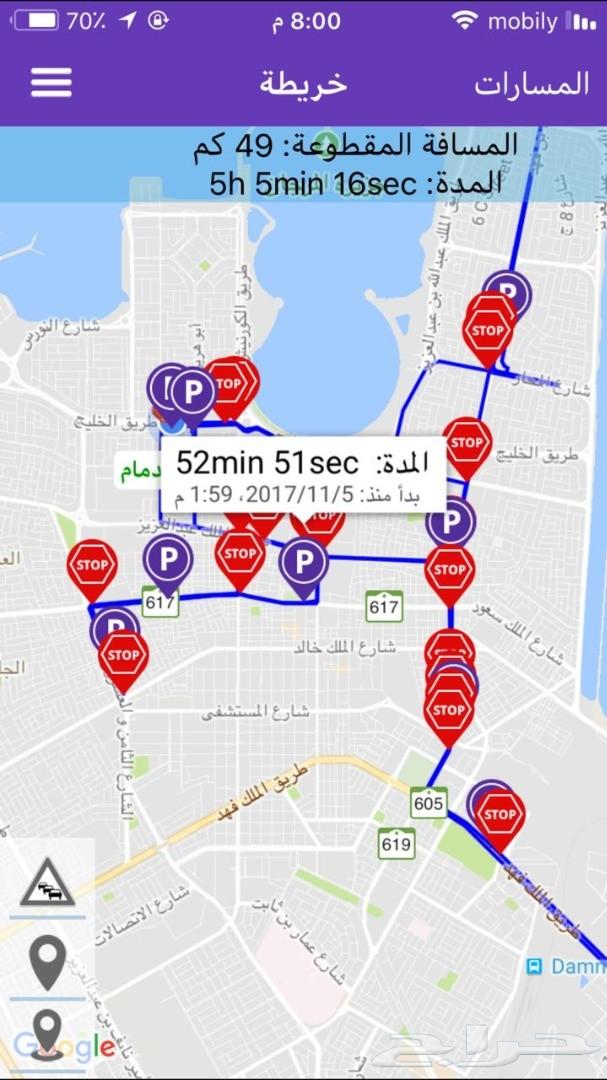 اولادك مع السائق وبالك مشغول ركب جهاز التتبع