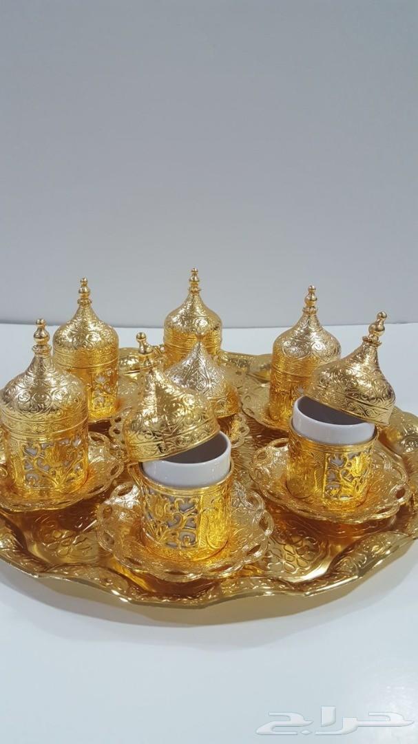 أطقم كاسات قهوة و شاي فاخرة تركية أصلية