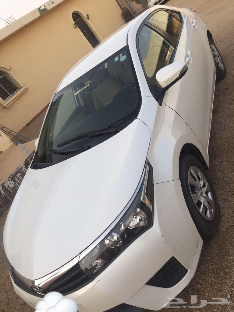 كورولا 2014 لؤلؤي نظيف