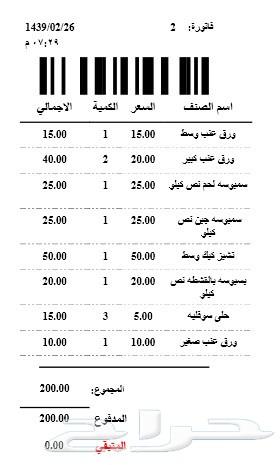 برنامج خاص بمحلات الاسر المنتجه
