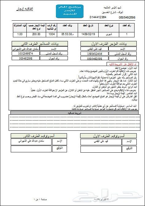 برنامج خاص بمحلات الاسر المنتجه