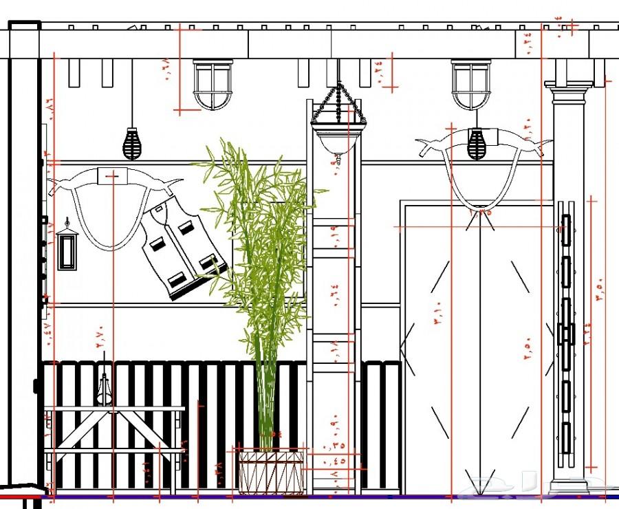 تصميم راقي (واجهاتديكور داخلىحدائقمخططات)