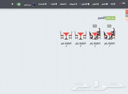برنامج المطعم و الكوفي شوب