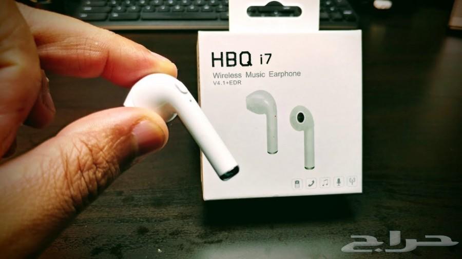 سماعة بلوتوث للآيفون وايرلس جهةوحدة Wireless