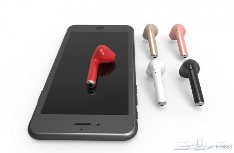 سماعة بلوتوث للآيفون وايرلس جهةوحدة Wireless