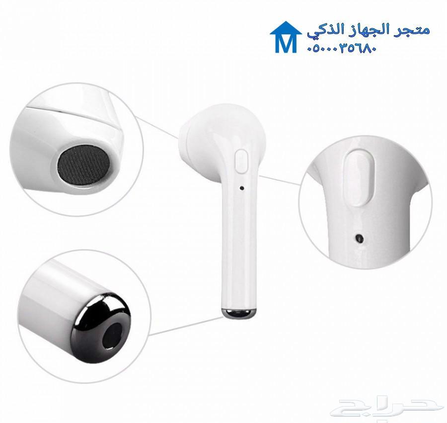 سماعة بلوتوث للآيفون وايرلس جهةوحدة Wireless