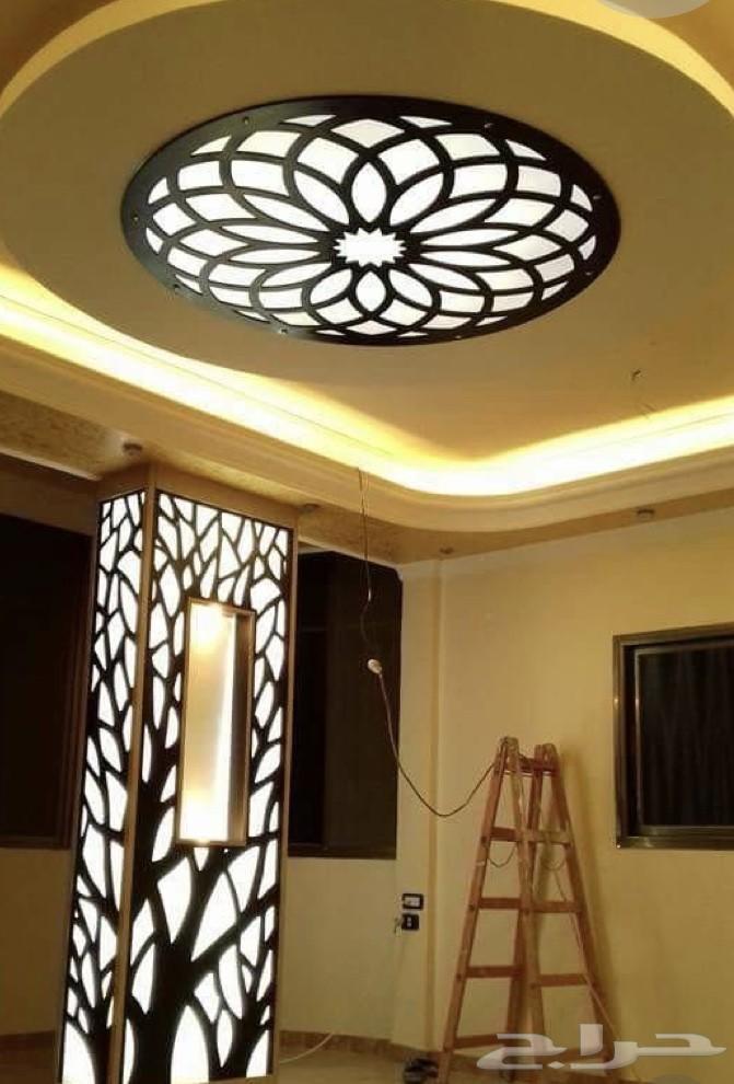 ديكورات cnc نحت وديكورات خشبية