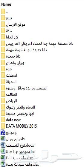 داتا أكثر من 10 مليون رقم وايميل