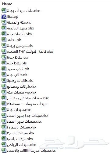 داتا أكثر من 10 مليون رقم وايميل