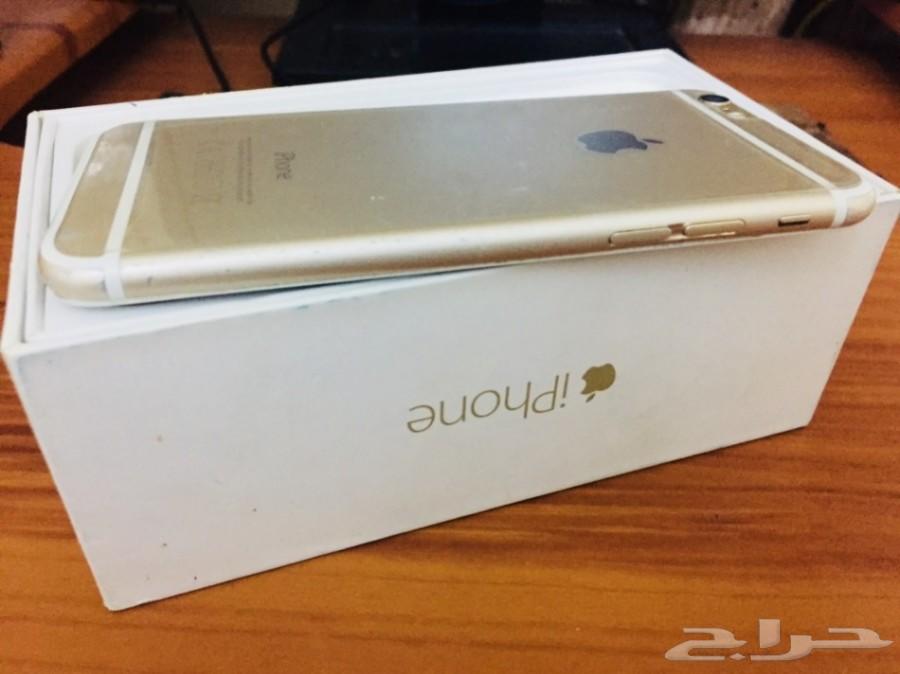 ايفون 6 64gb ذهبي