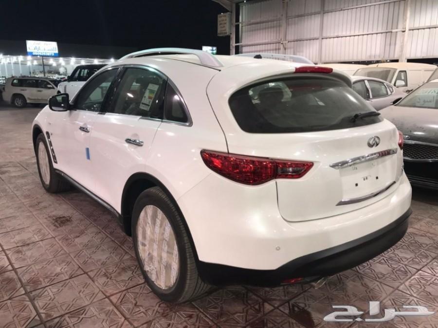 انفينتي QX 70موديل2017 ابيض شركة سما للسيارات