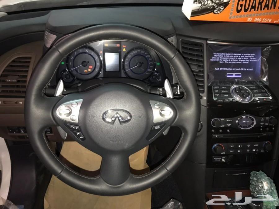 انفينتي QX 70موديل2017 ابيض شركة سما للسيارات