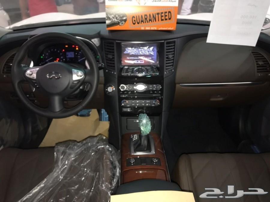 انفينتي QX 70موديل2017 ابيض شركة سما للسيارات