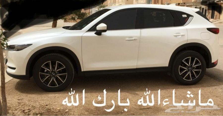 للبيع مازداCX5فل 2018 ابيض لؤلؤي 2000كيلو