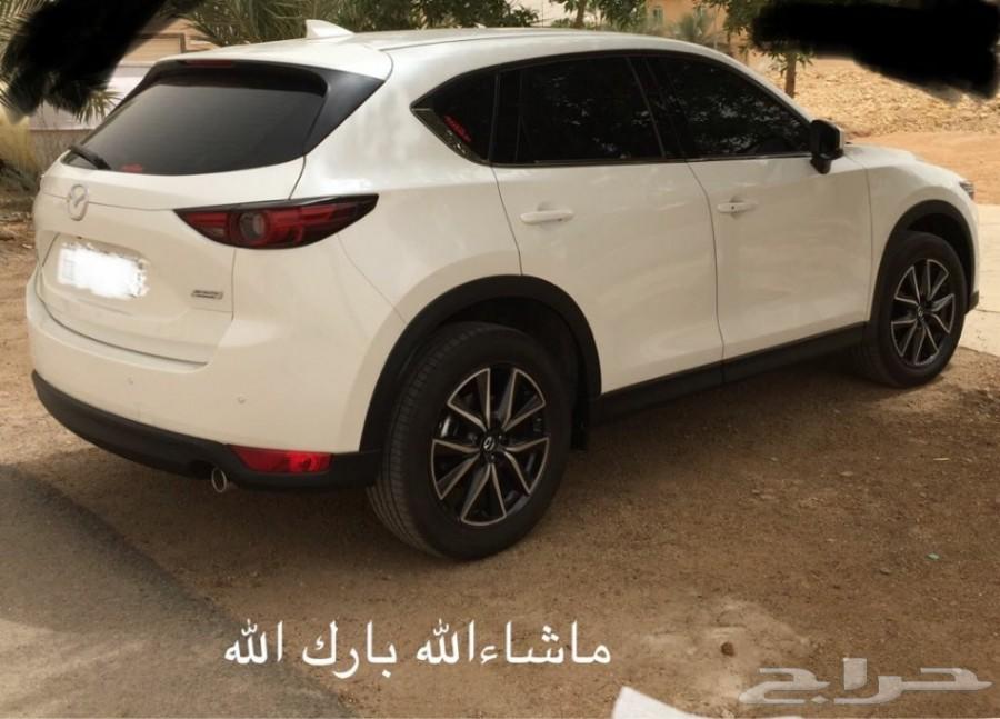 للبيع مازداCX5فل 2018 ابيض لؤلؤي 2000كيلو