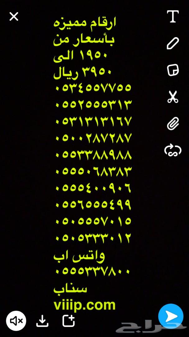 ارقام مميزه رباعيه و خماسيه 1.1.1.1.1 و 2.2.2