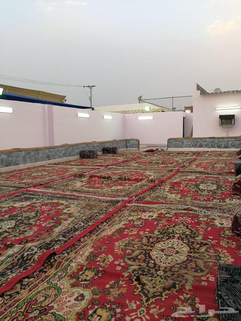 استراحة بالحرزات الشماليه كبيره وجميله مسبحين