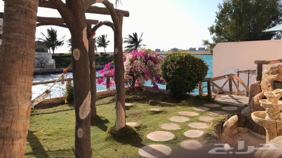 فيلا في مدينه البحيرات للأيجار على البحر