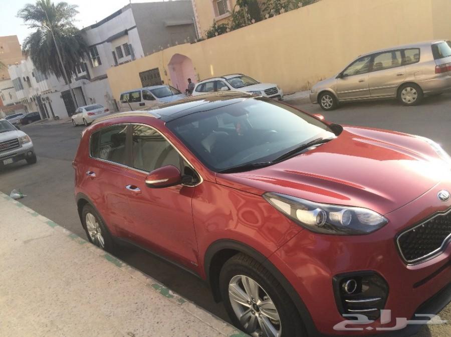 للتنازل كيا سبورتاج 2017 بدون مقابل 2400 CC