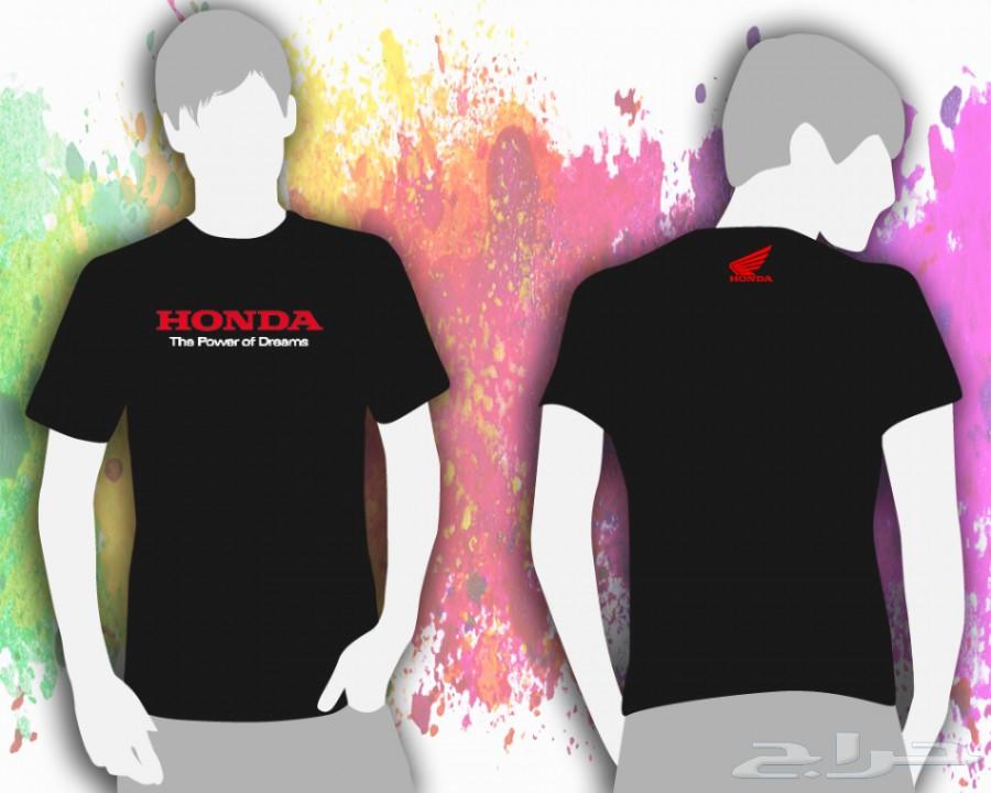 تيشيرت بشعار هوندا Honda shirt