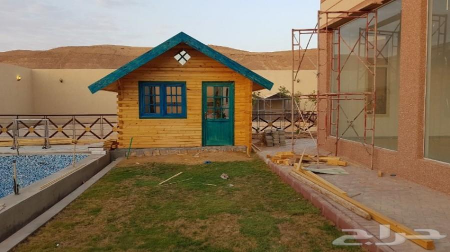 كوخ اكواخ خشبية بيوت ريفية