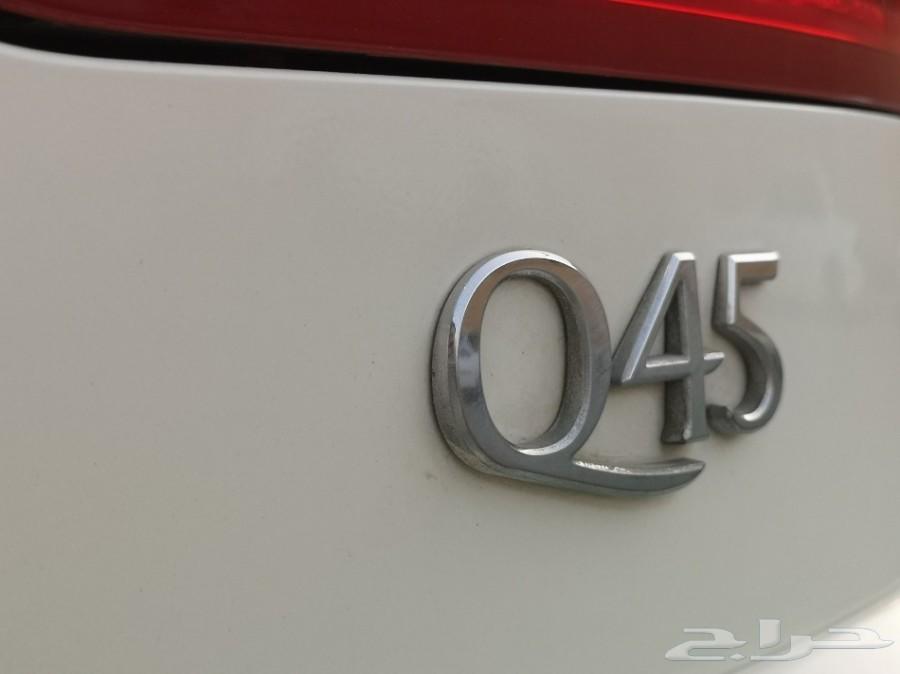 انفينيتي Q45 سعودي 2005 فل كامل نظيف جدا