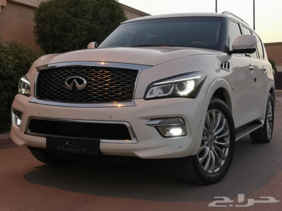انفينيتي QX80 (تم البيع) 2016 بحالة الوكالة