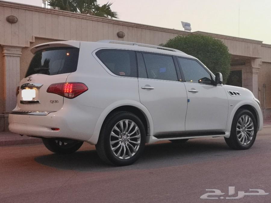 انفينيتي QX80 (تم البيع) 2016 بحالة الوكالة