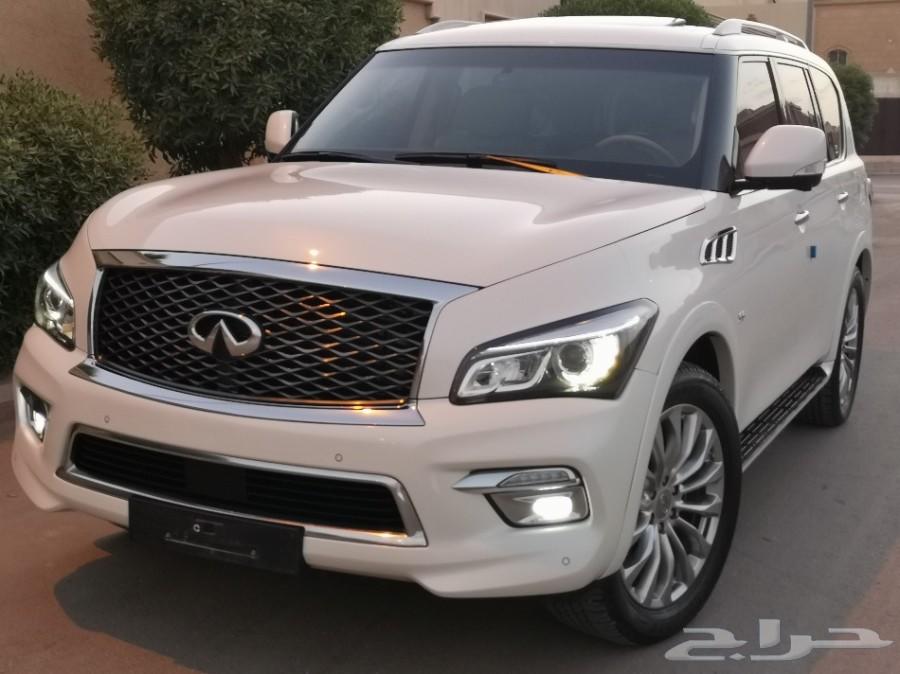 انفينيتي QX80 (تم البيع) 2016 بحالة الوكالة