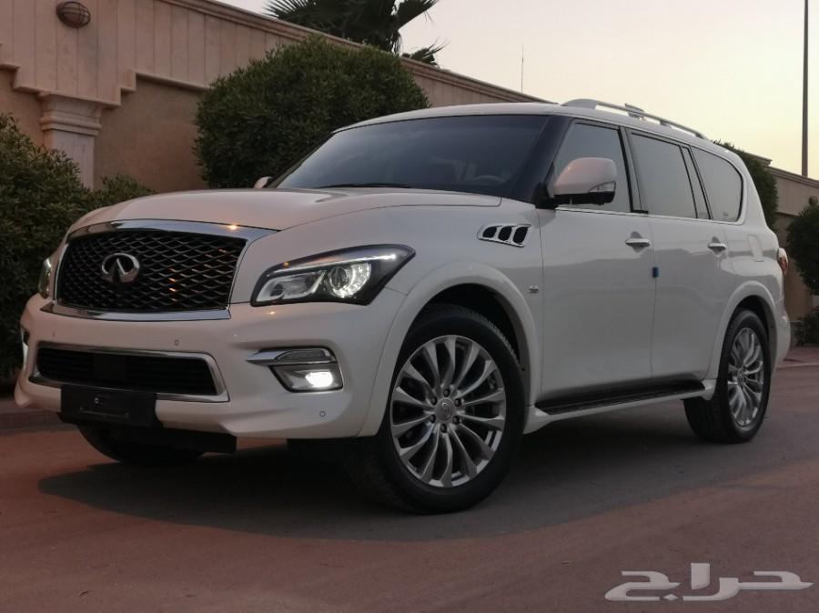 انفينيتي QX80 (تم البيع) 2016 بحالة الوكالة