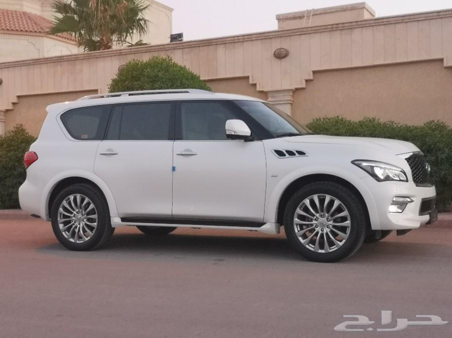 انفينيتي QX80 (تم البيع) 2016 بحالة الوكالة