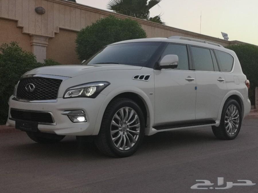 انفينيتي QX80 (تم البيع) 2016 بحالة الوكالة