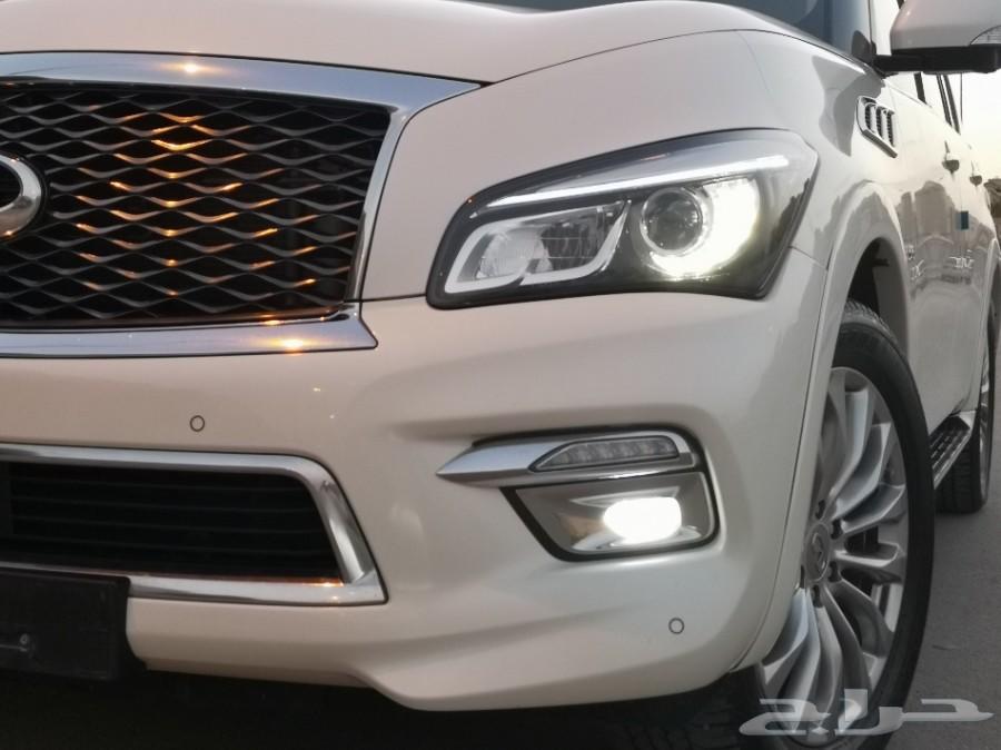 انفينيتي QX80 (تم البيع) 2016 بحالة الوكالة