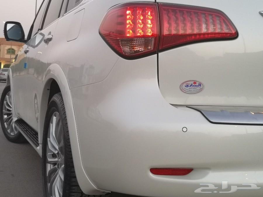 انفينيتي QX80 (تم البيع) 2016 بحالة الوكالة