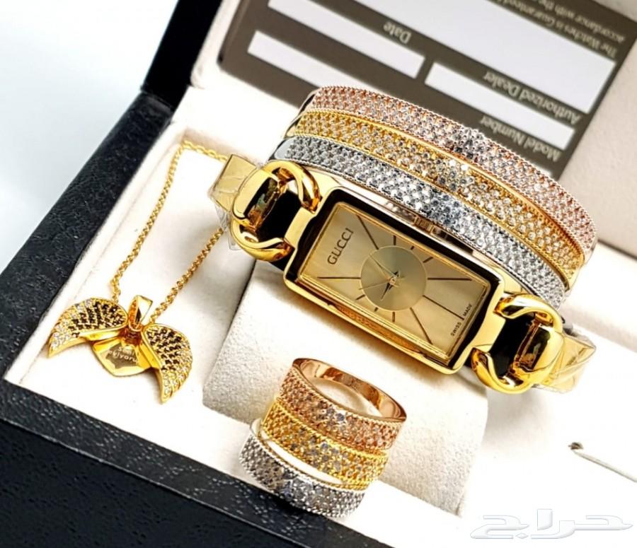 ساعات طقم نسائيه ماركات عالمية هديتك ماركه