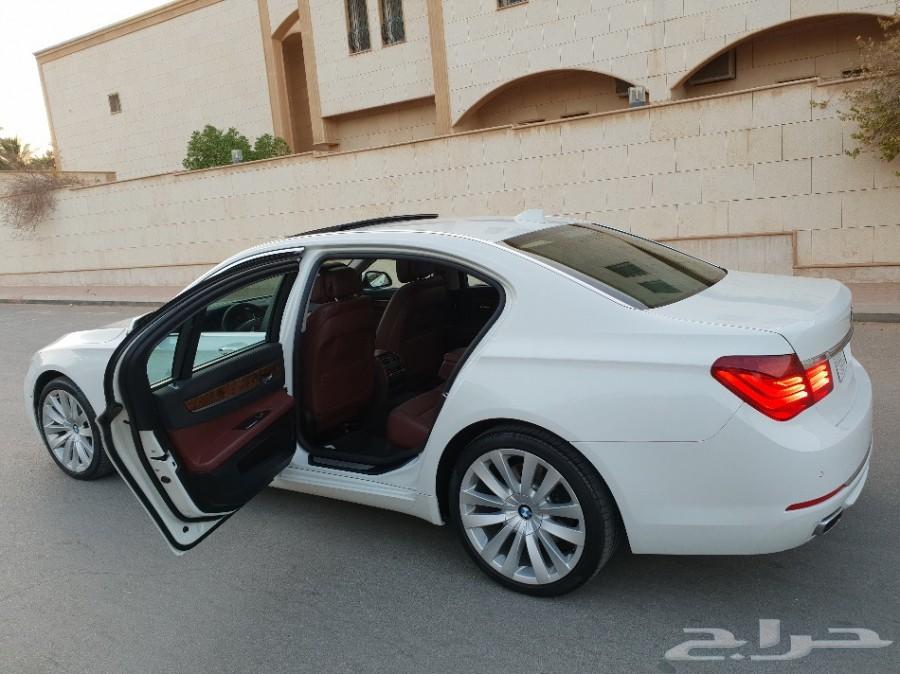 بي ام 740 ابيض 2014 (( تم البيع ))