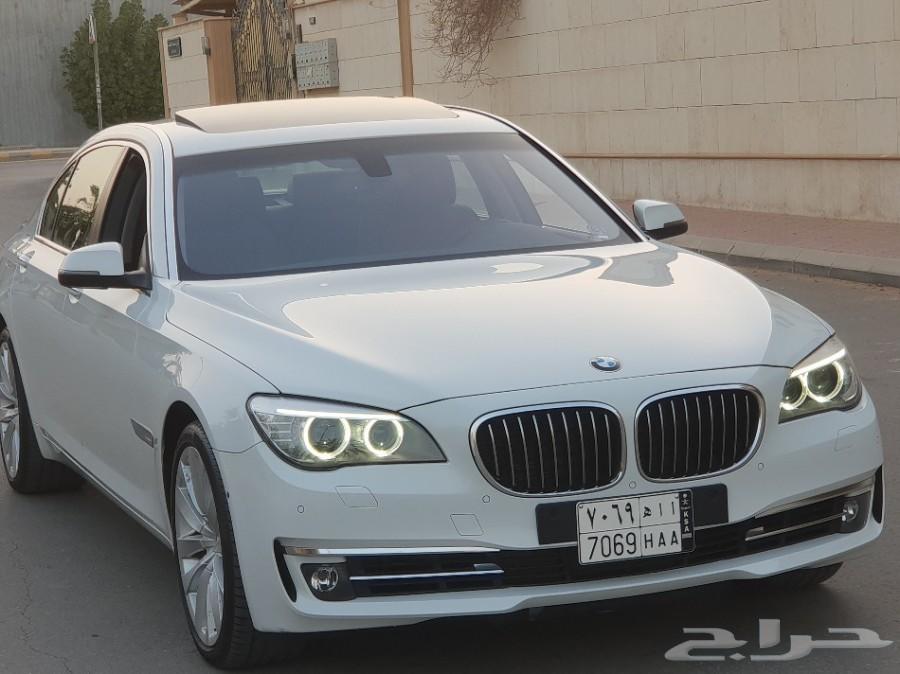 بي ام 740 ابيض 2014 (( تم البيع ))