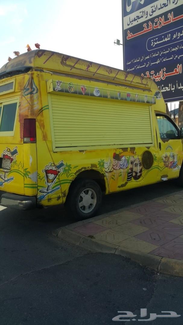 سيارة ايسكريم للبيع