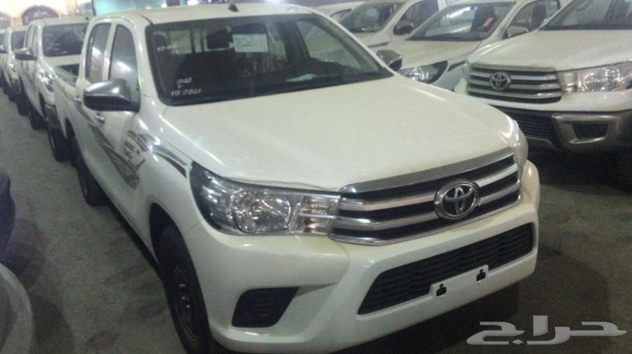 هايلكس 2019 GL ديزل غمارتين عاديه بدون دبل